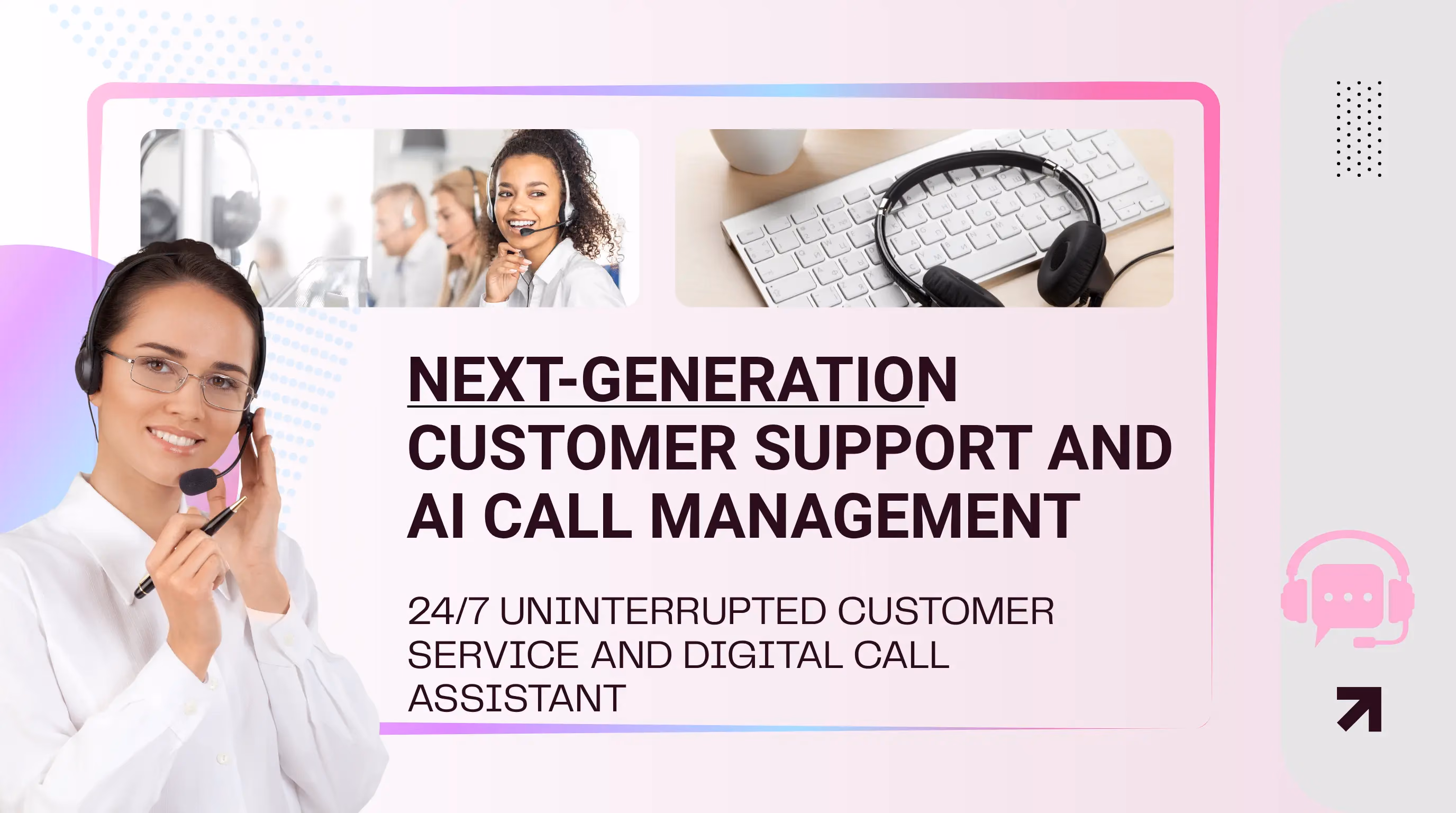 English AI call center scenario