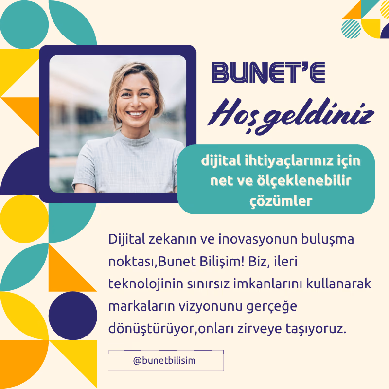 BuNet Bilişim yapay zeka teknolojileri